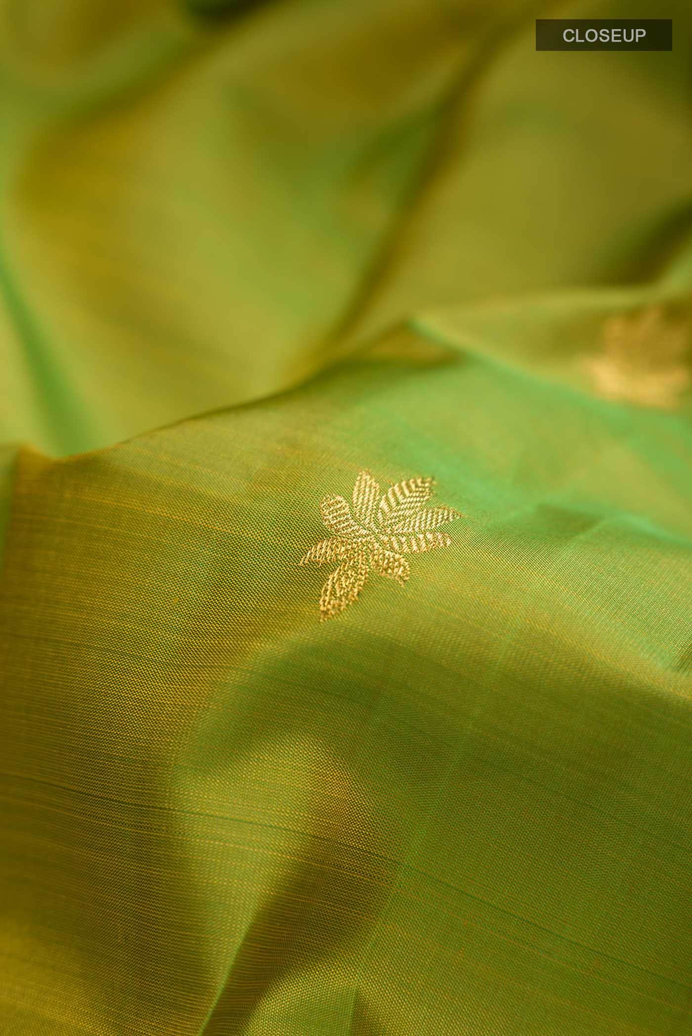 Green Kanchipuram Silk Saree