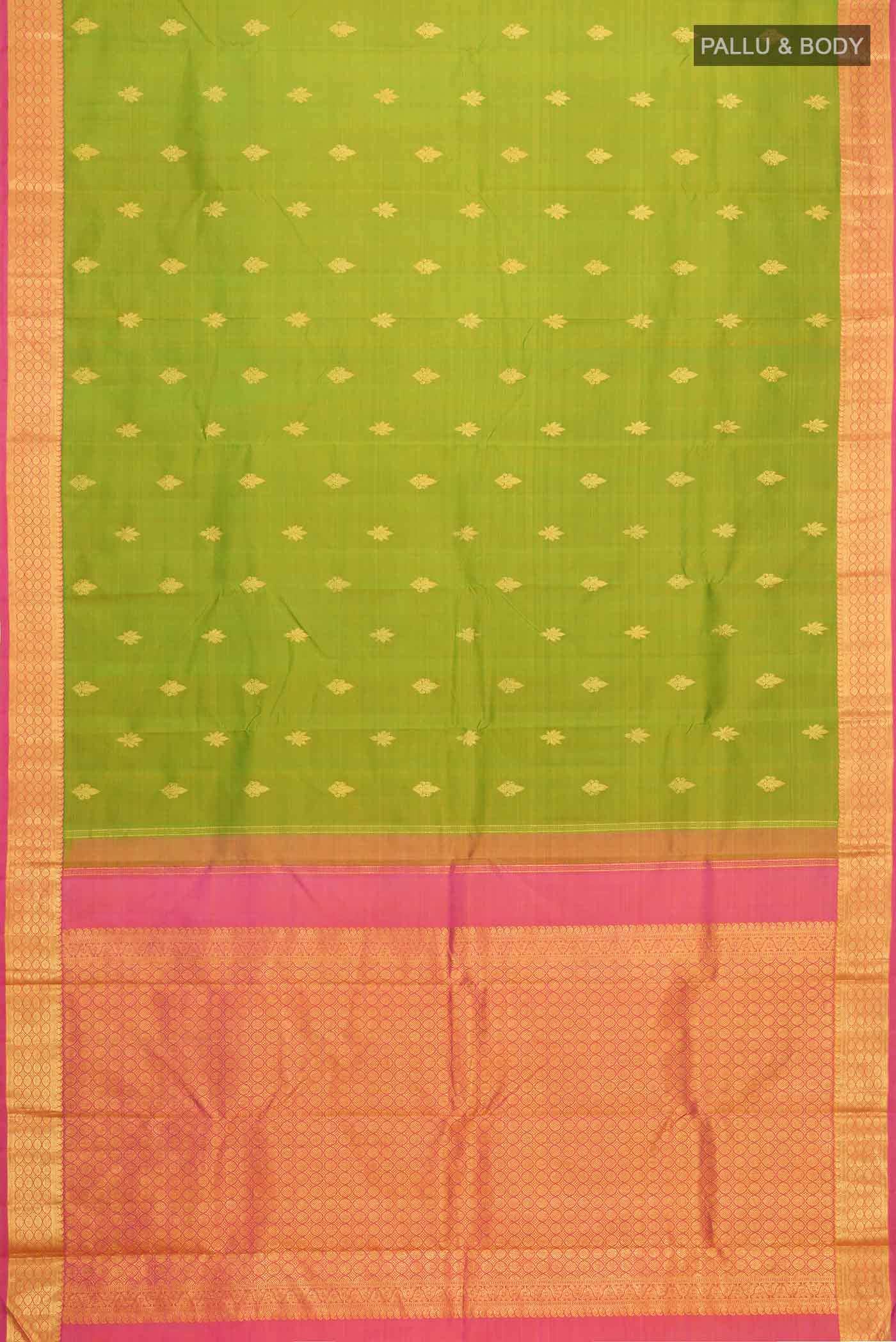 Green Kanchipuram Silk Saree