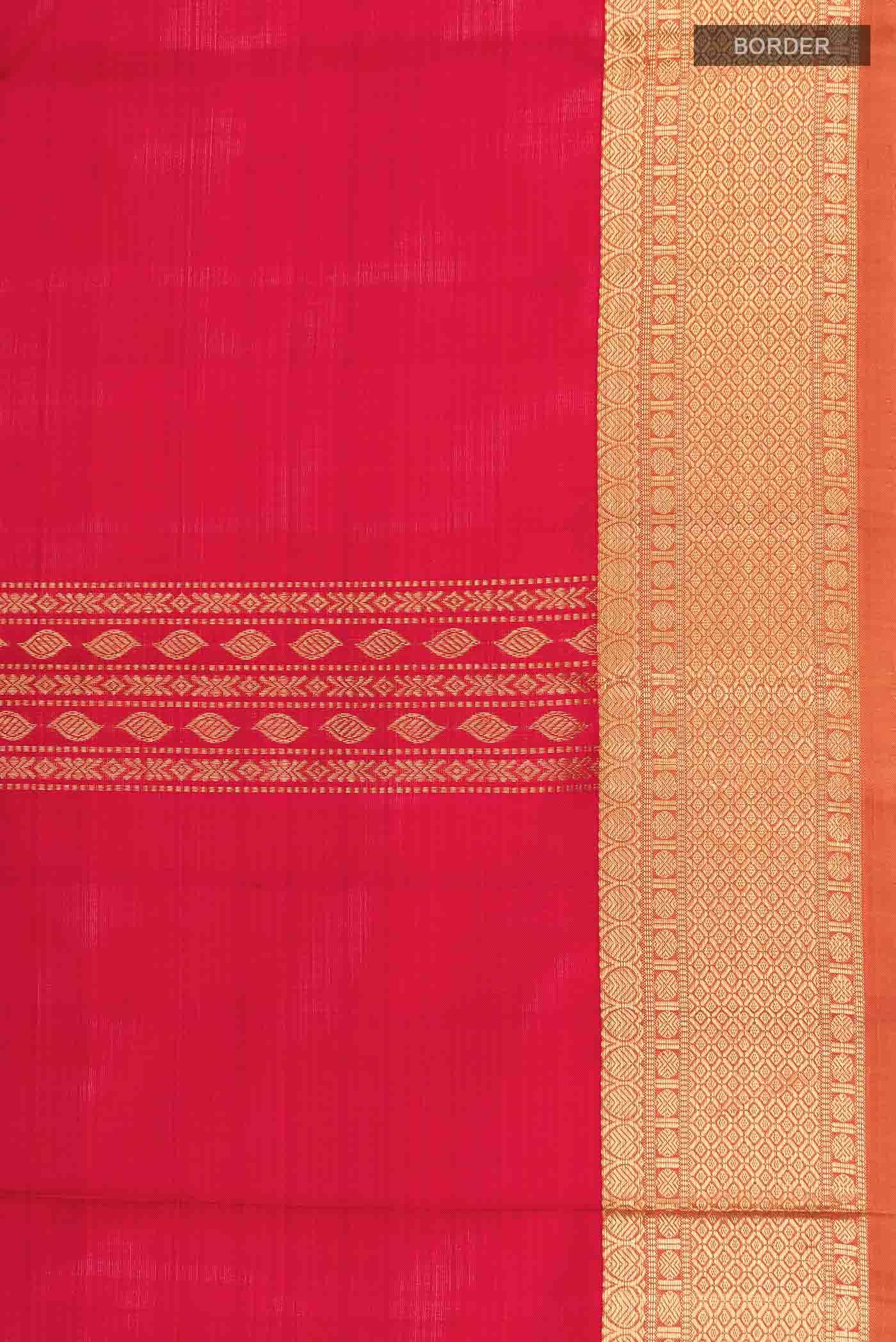 Red Kanchipuram Silk Saree