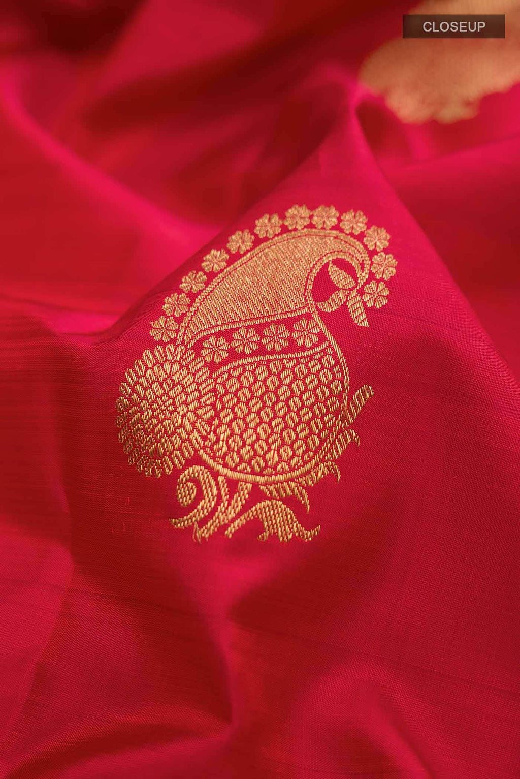 Red Kanchipuram Silk Saree