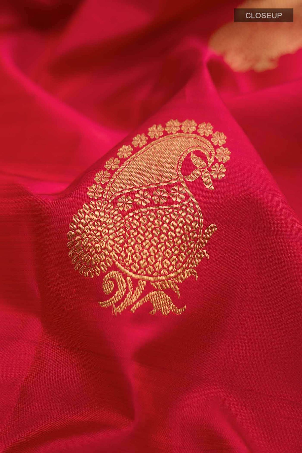Red Kanjivaram Silk Saree