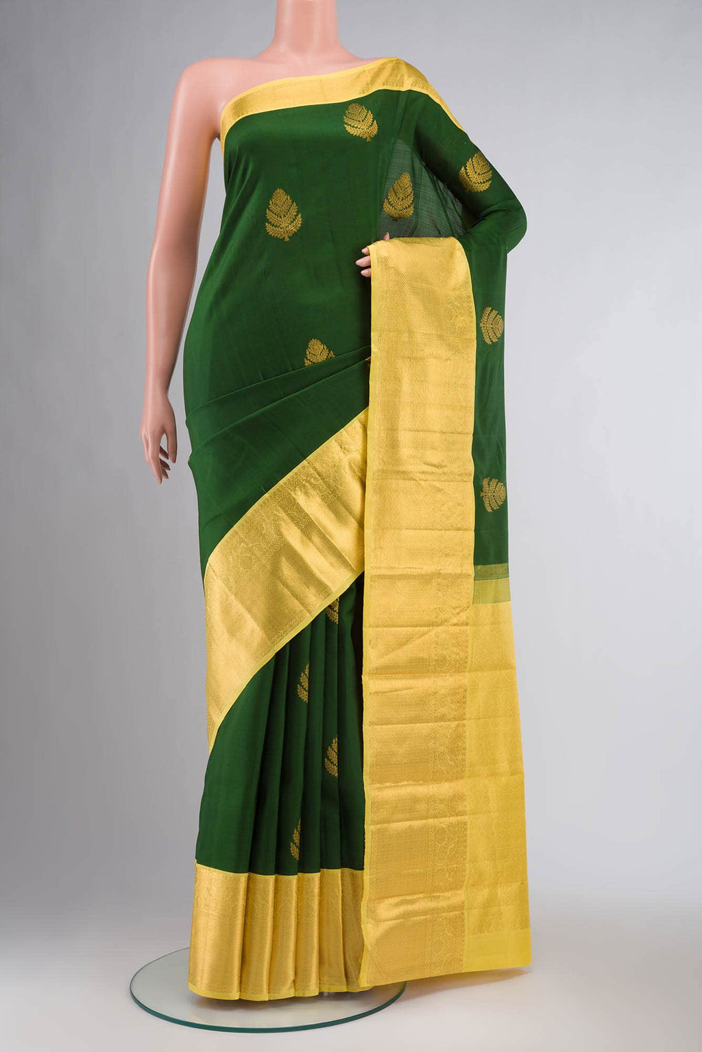 Green Kanchipuram Silk Saree