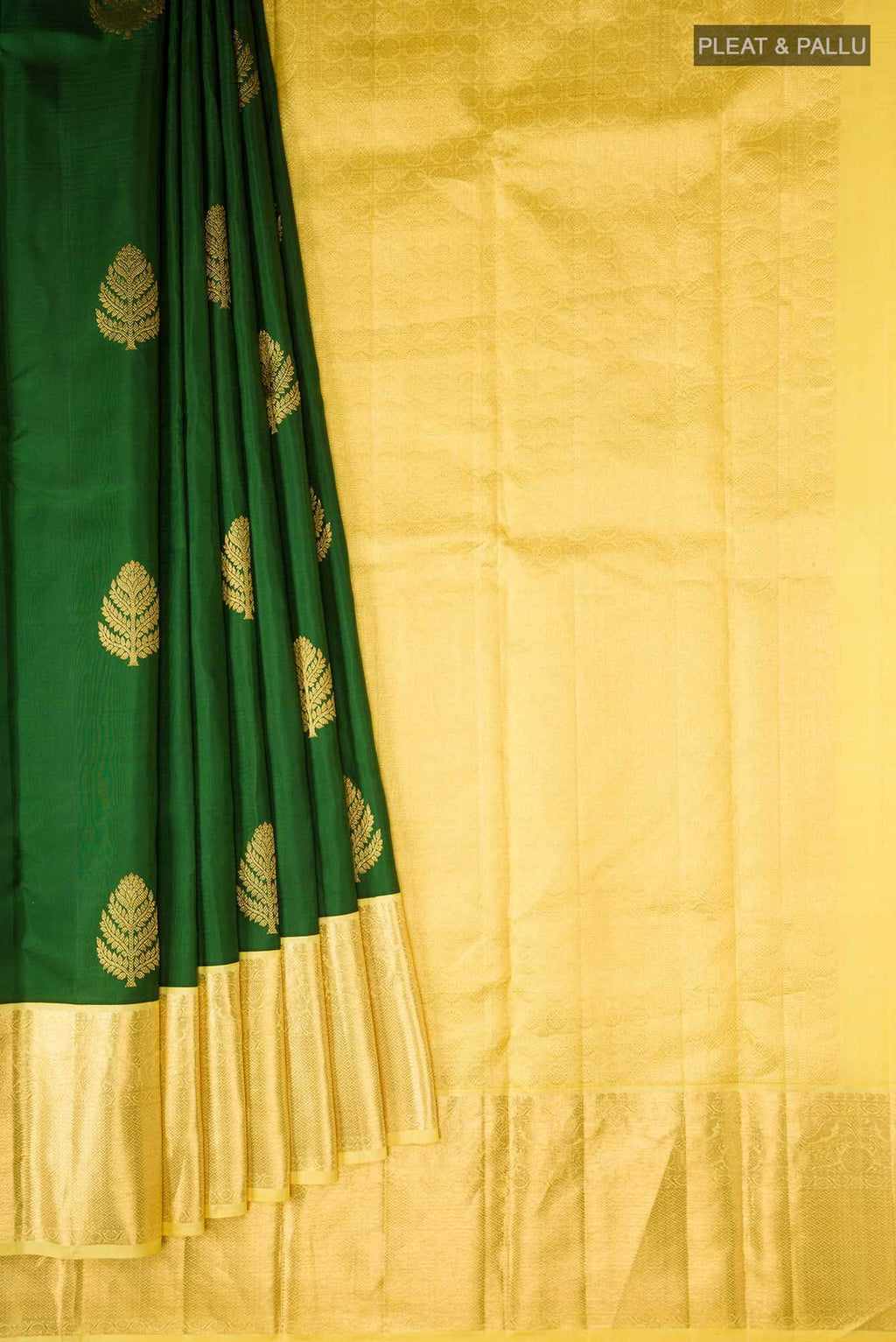 Green Kanchipuram Silk Saree