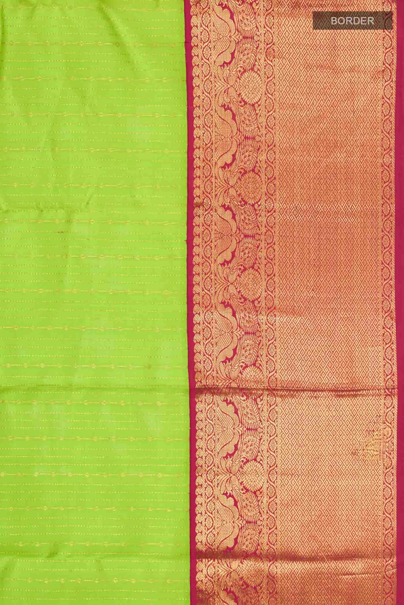 Green Kanchipuram Silk Saree