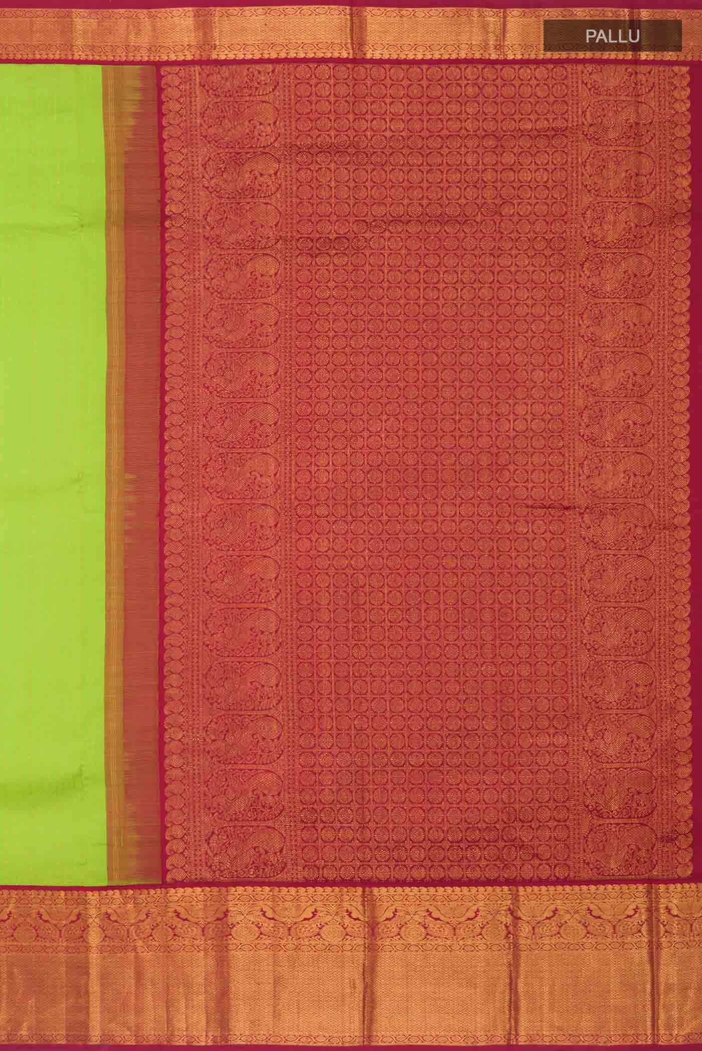 Green Kanchipuram Silk Saree