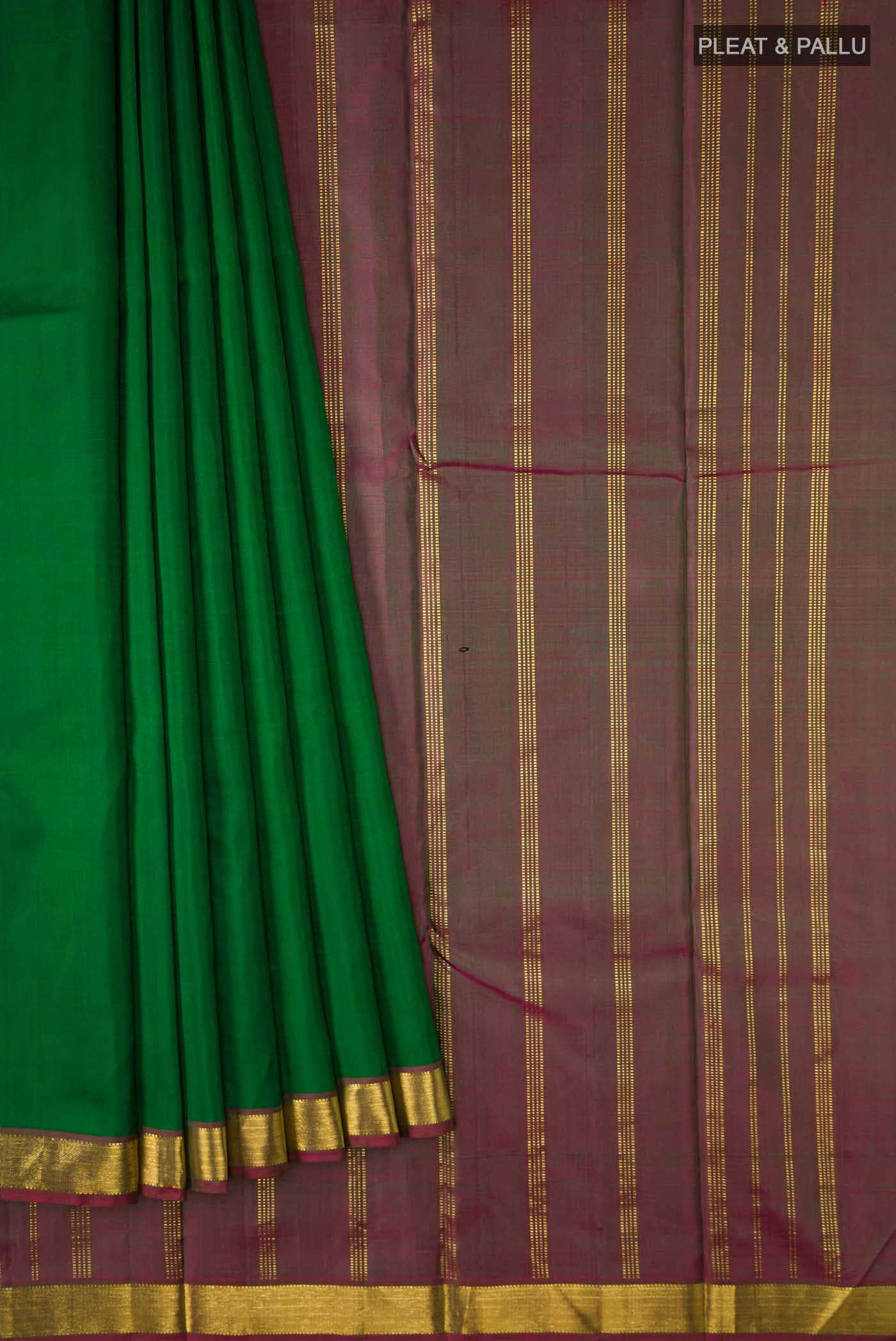 Green Kanchipuram Silk Saree