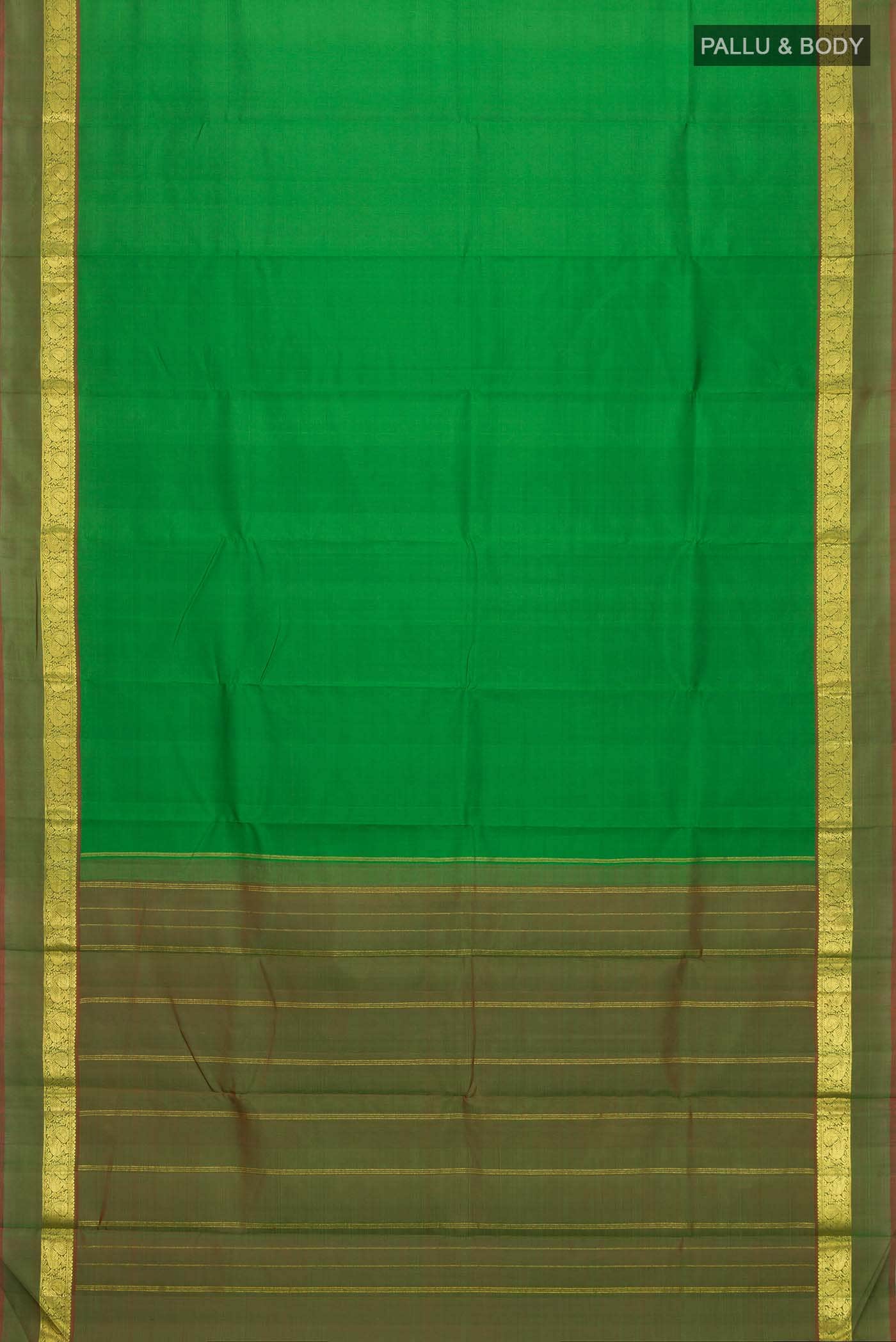 Green Kanchipuram Silk Saree