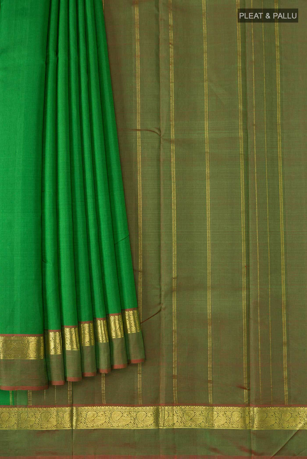Green Kanchipuram Silk Saree
