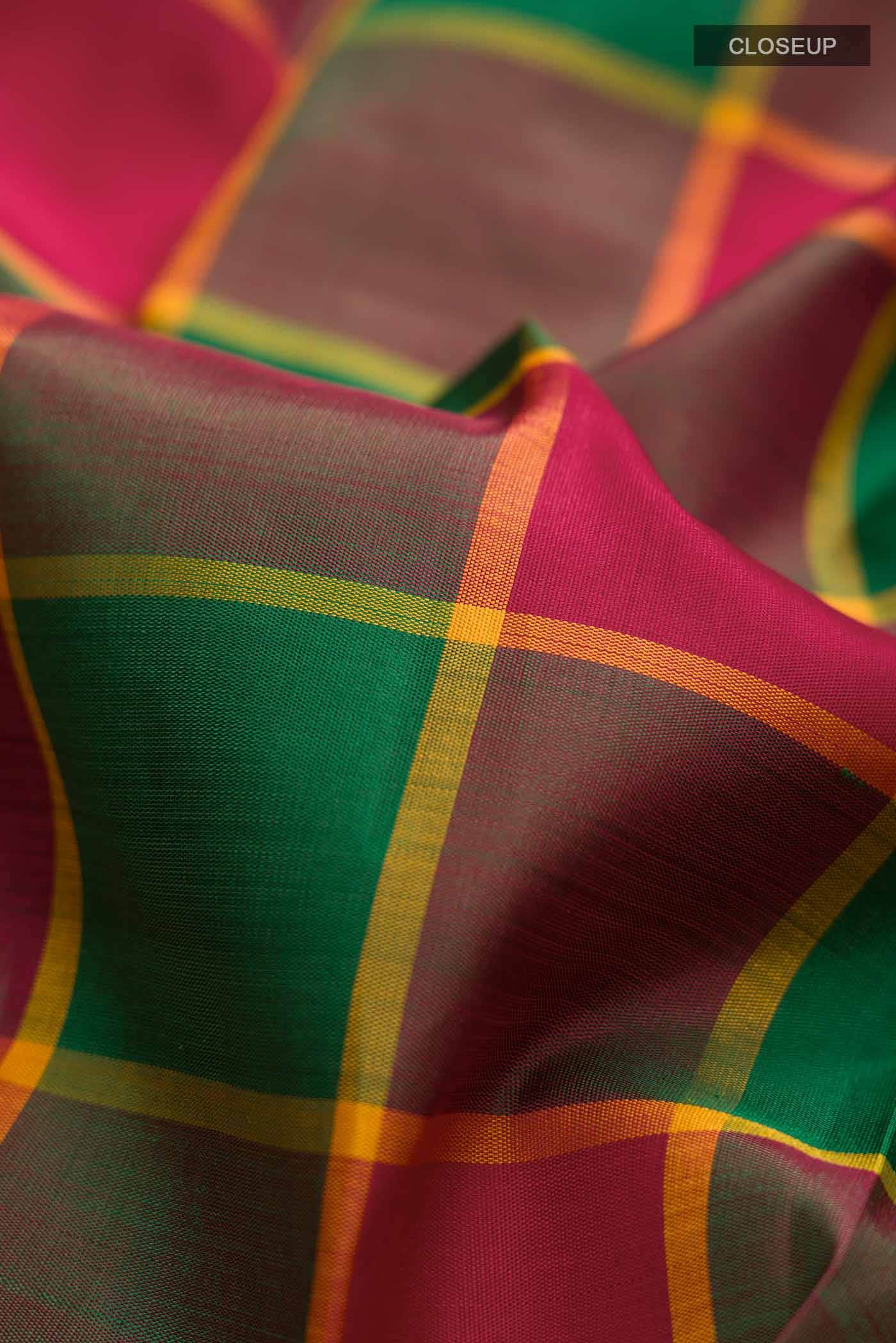 Multi Kanchipuram Silk Saree