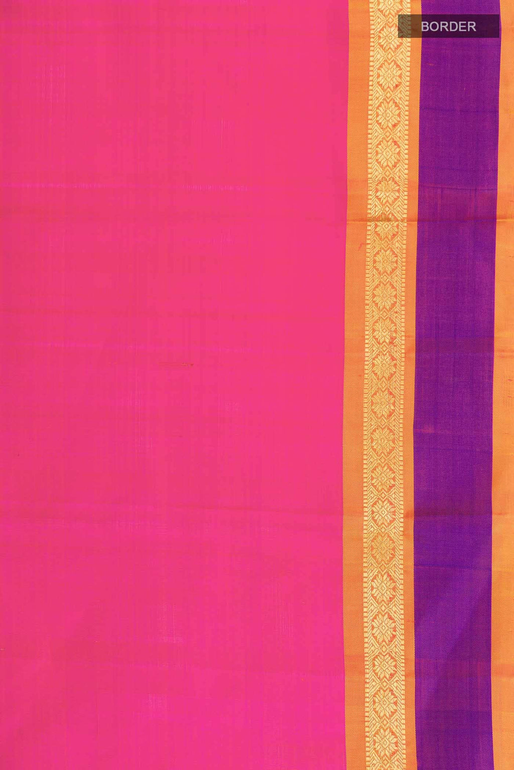 Pink Kanchipuram Silk Saree