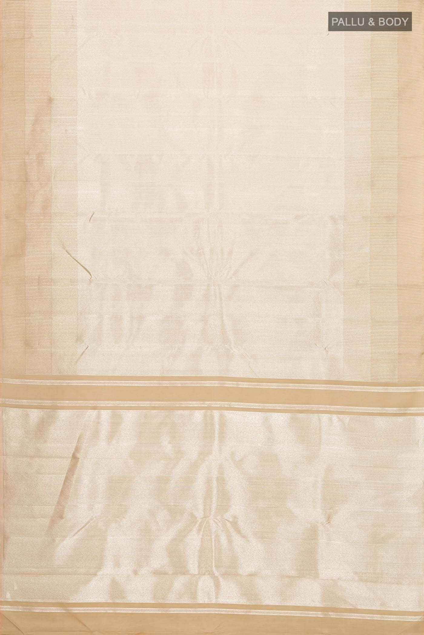 Peach with Green Dual Tone Kanchipuram Silk Saree