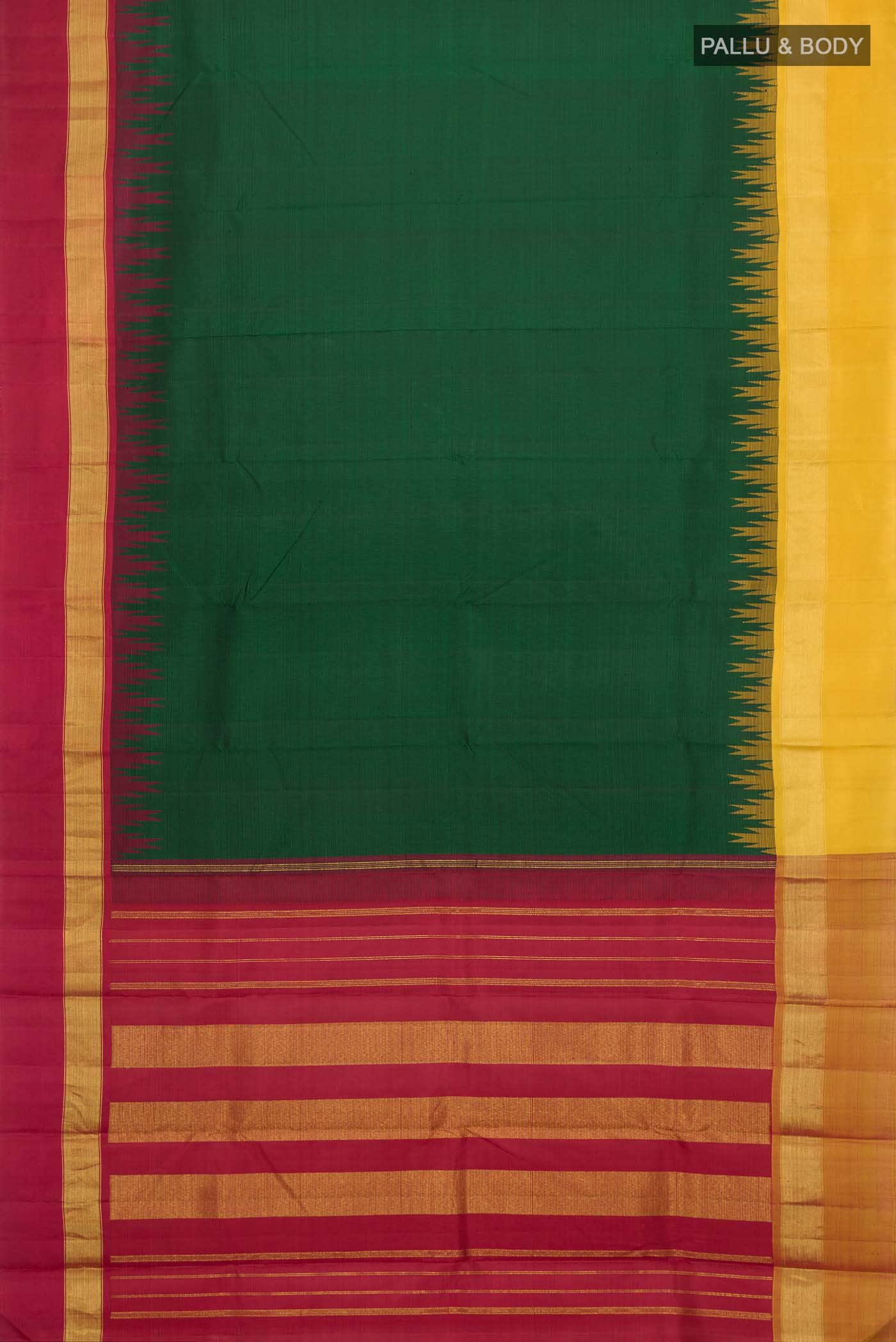 Green Kanchipuram Silk Saree