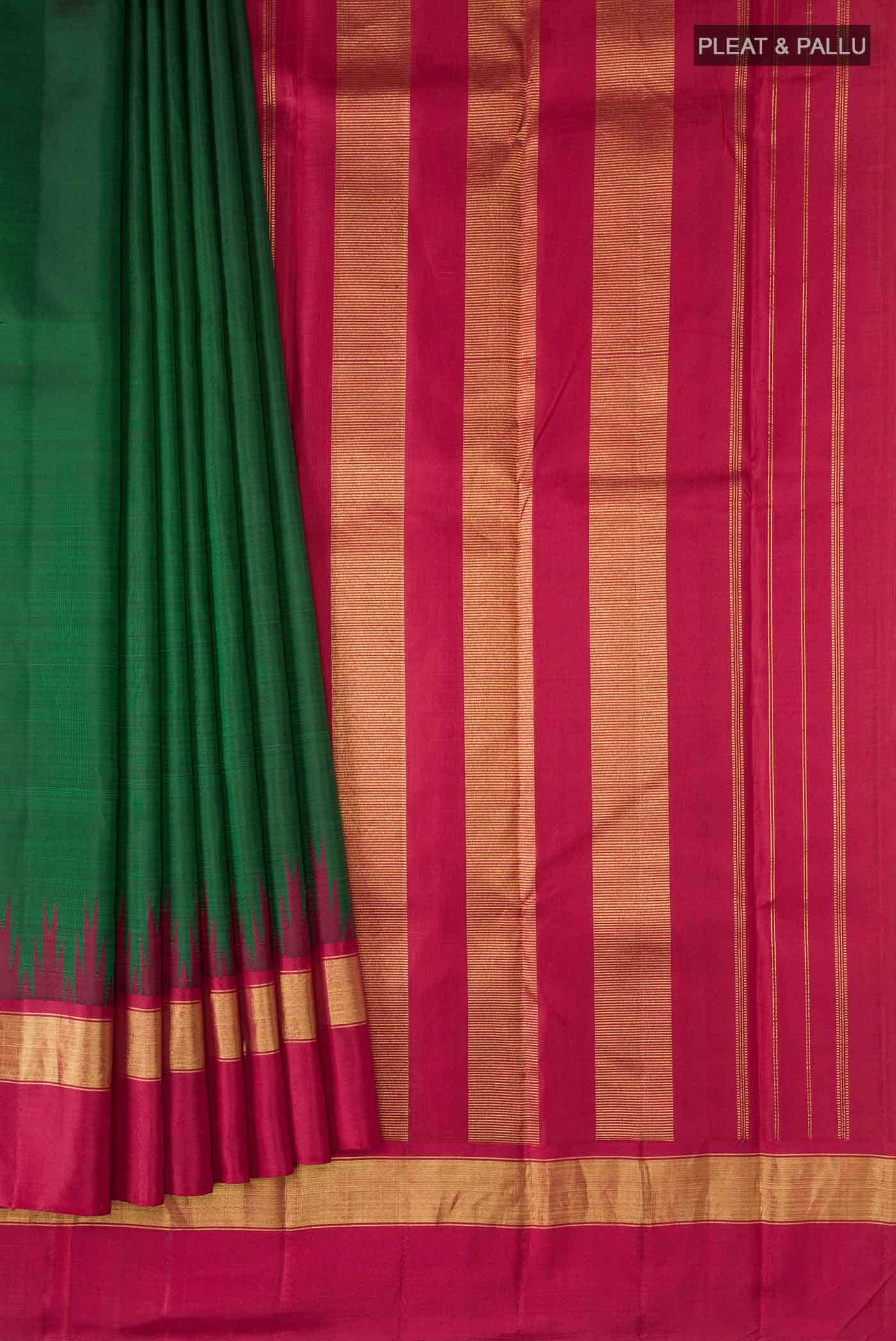 Green Kanchipuram Silk Saree