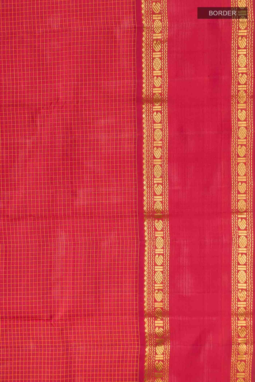 Red Kanchipuram Silk Saree