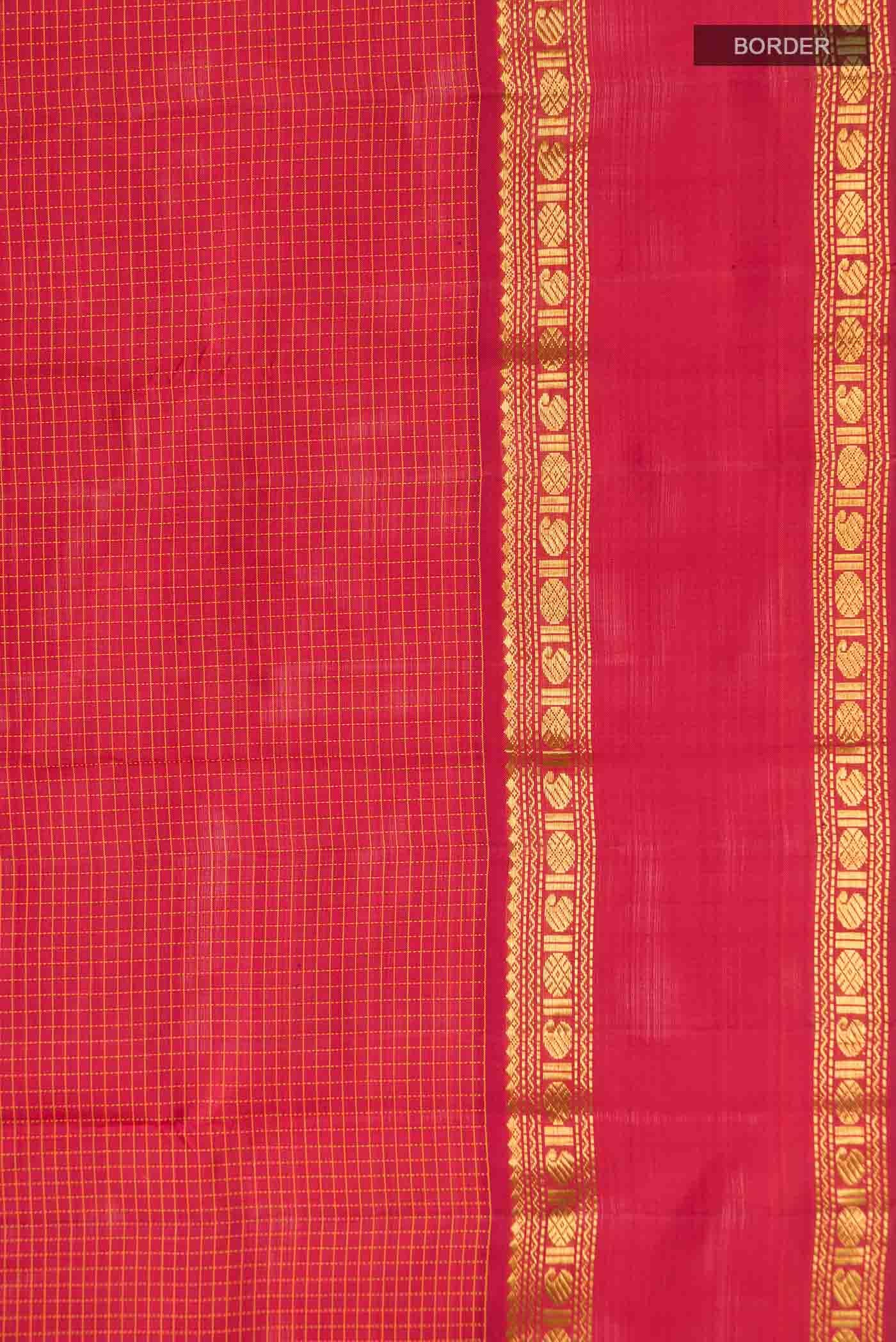 Red Kanchipuram Silk Saree