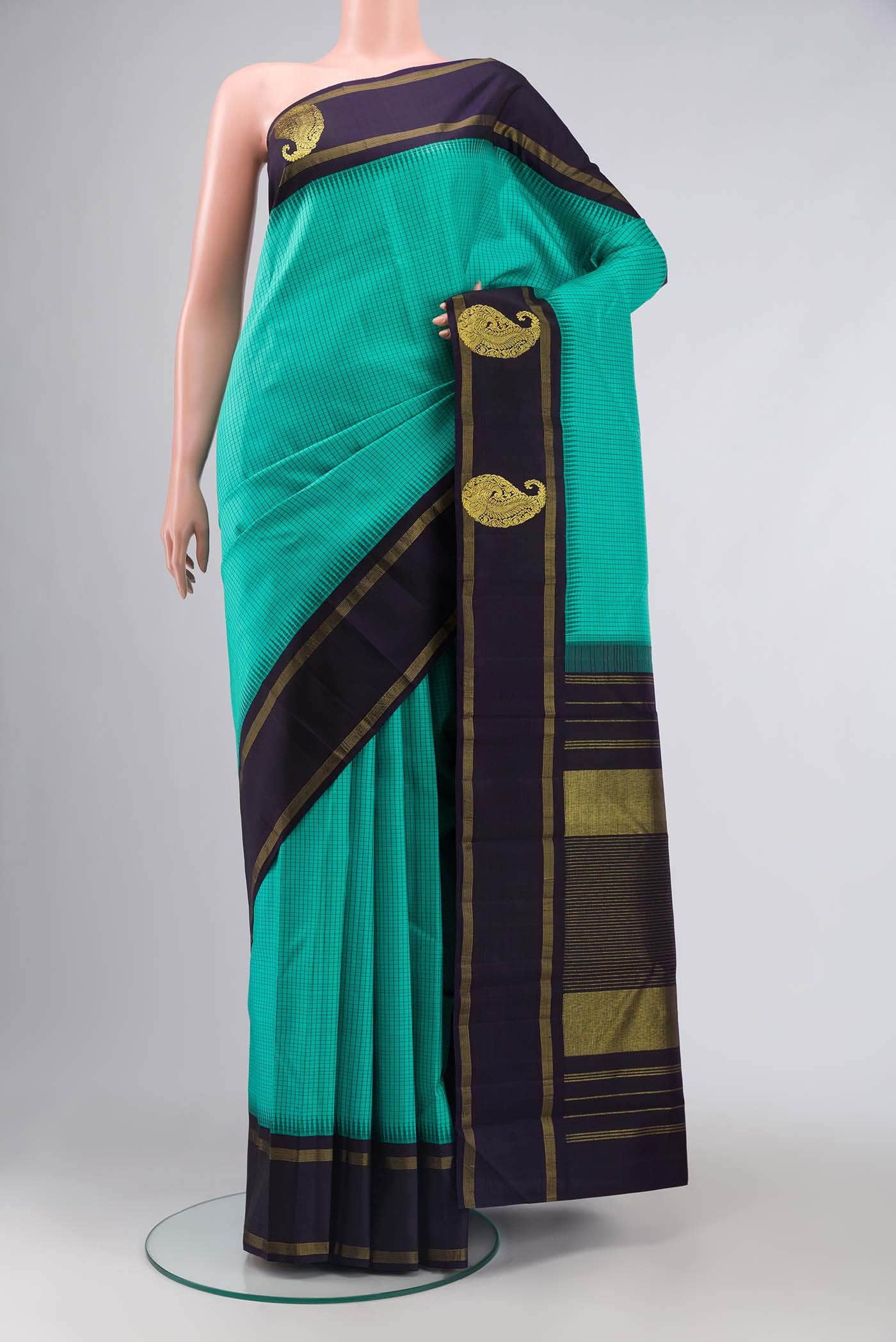 Green Kanchipuram Silk Saree