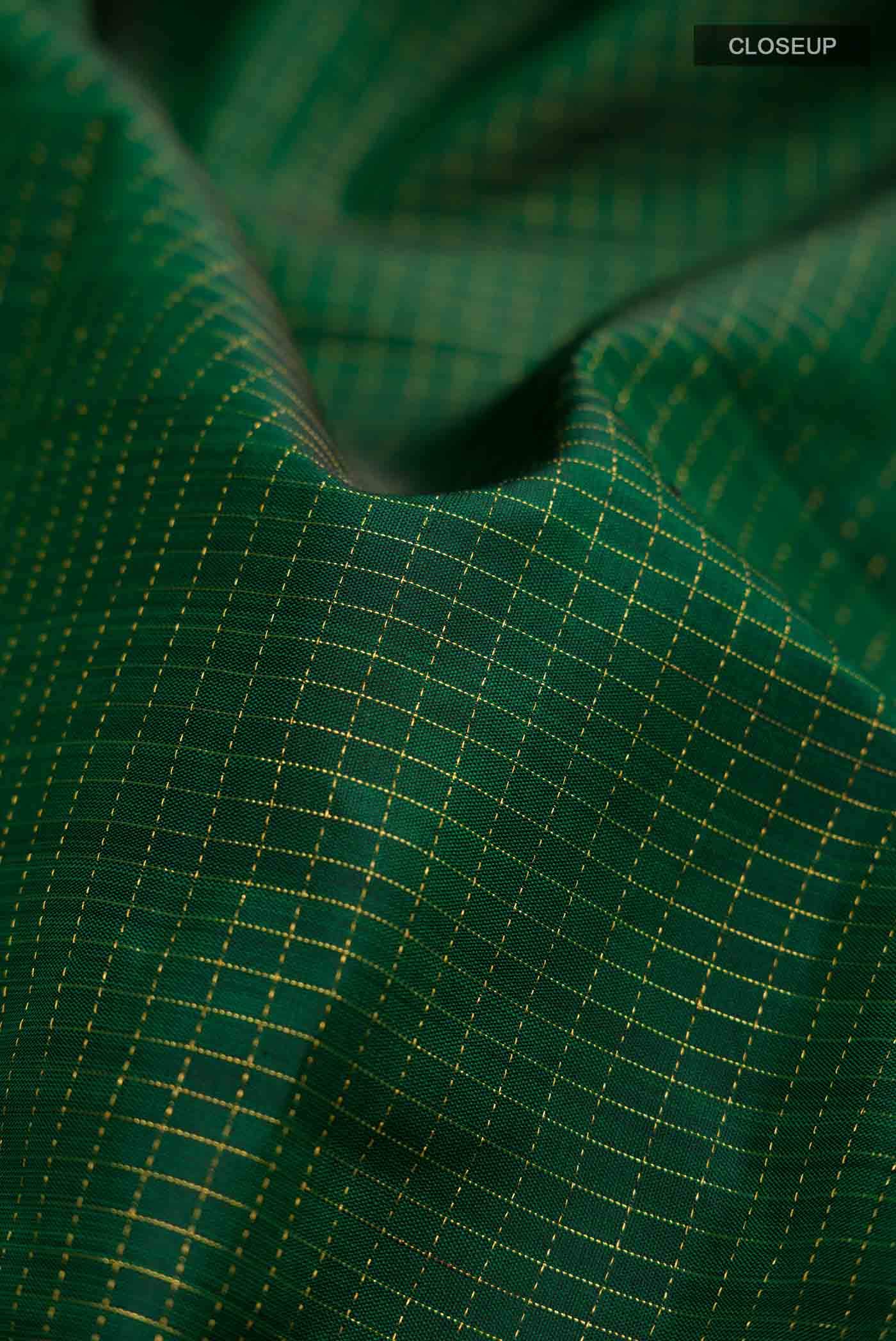 Green Kanchipuram Silk Saree