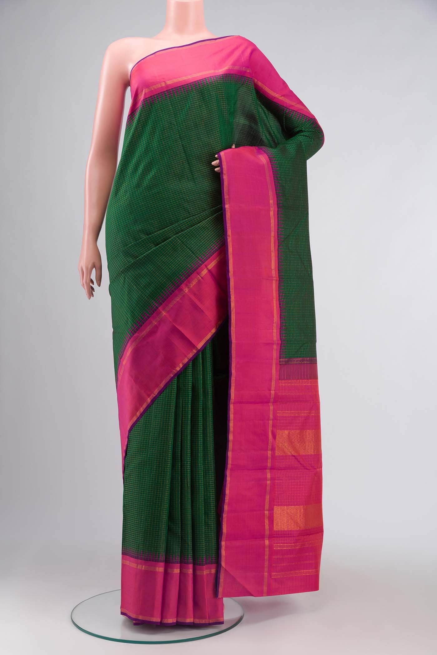 Green Kanchipuram Silk Saree