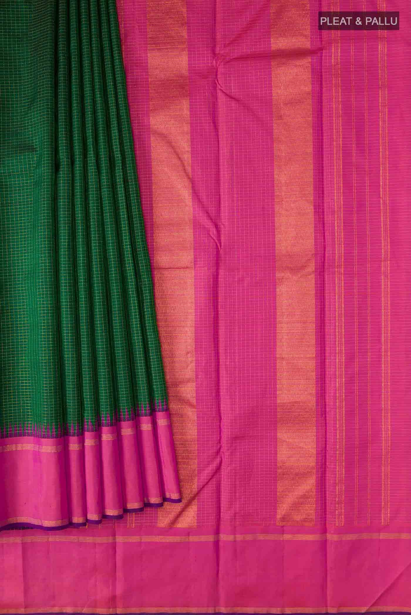 Green Kanchipuram Silk Saree