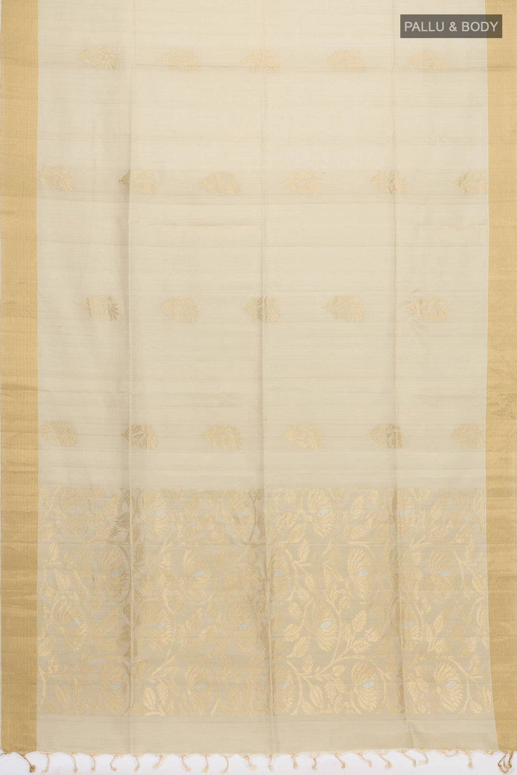 Beige Soft Silk Saree