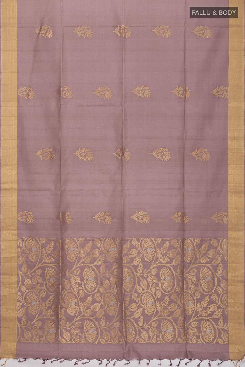 Mauve Soft Silk Saree