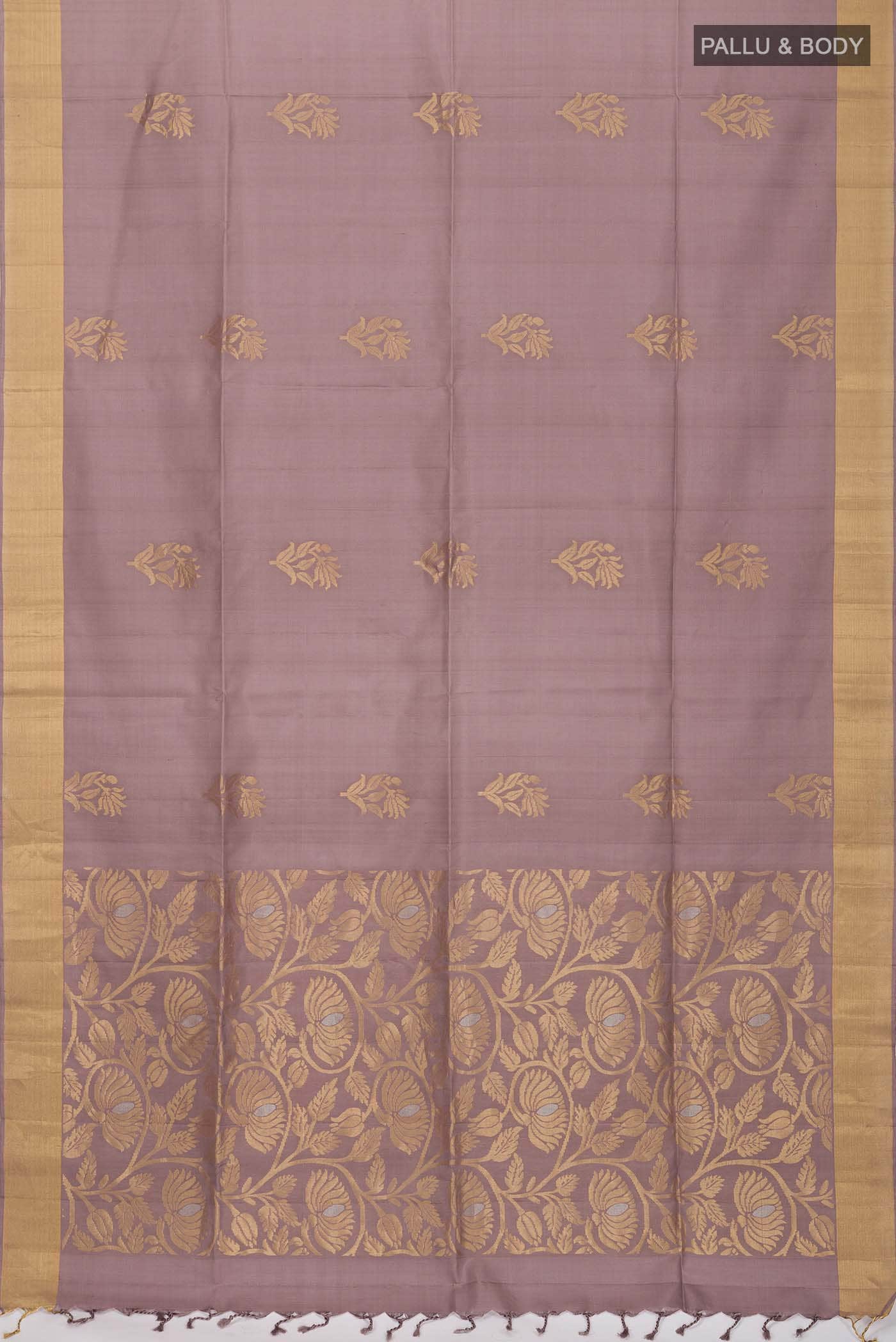 Mauve Soft Silk Saree