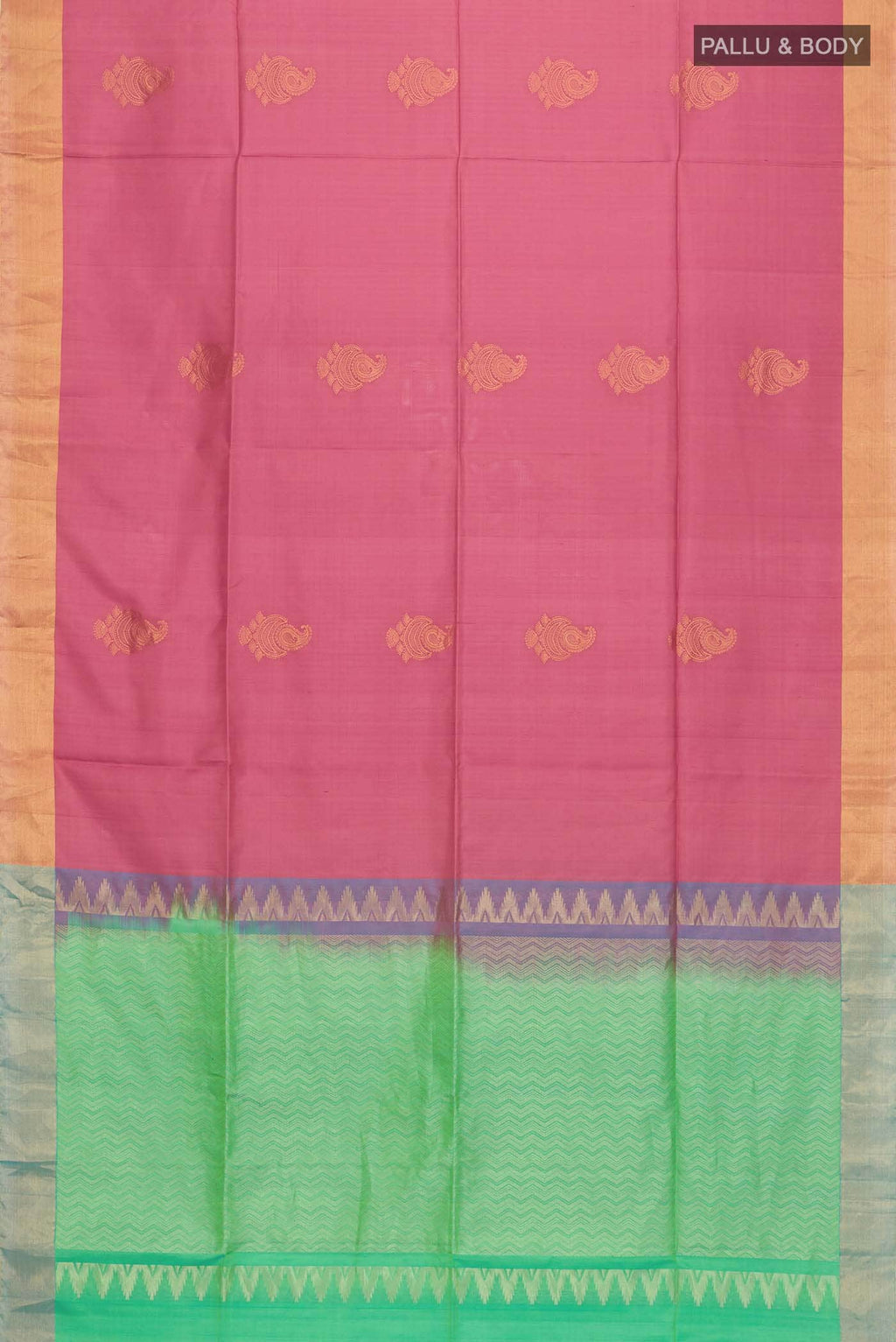 Coral Soft Silk Saree