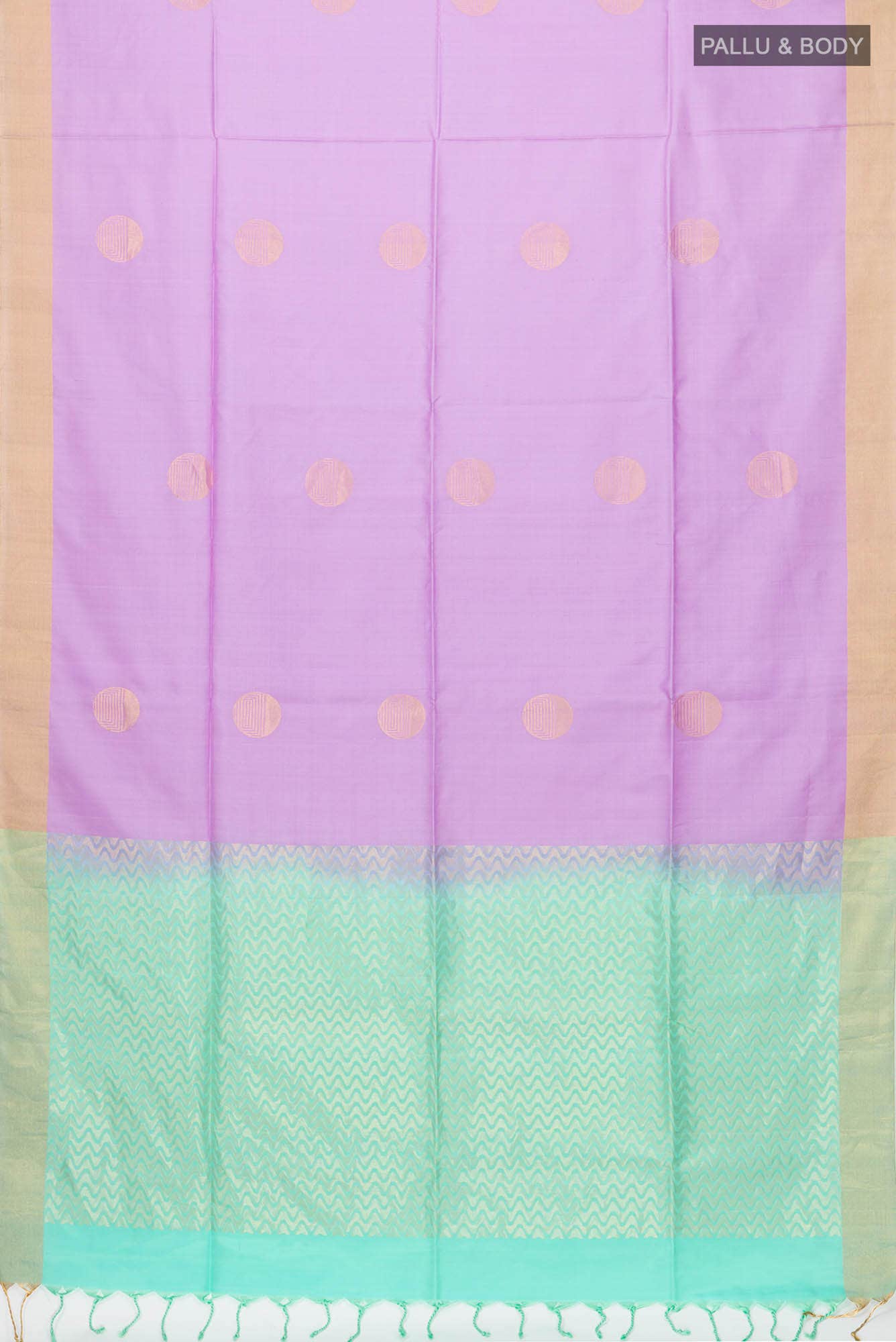 Lavender Soft Silk Saree