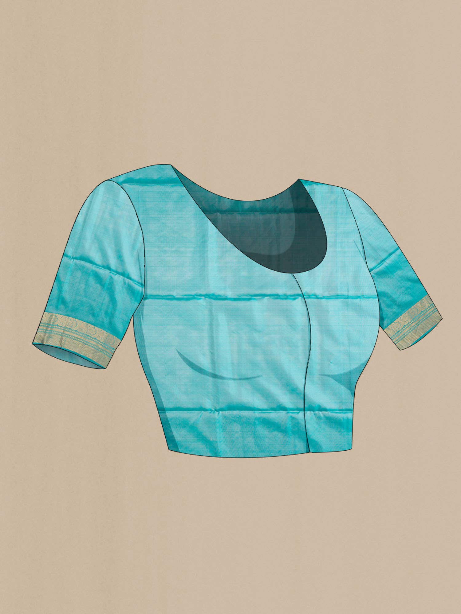 Grey Soft Silk Saree