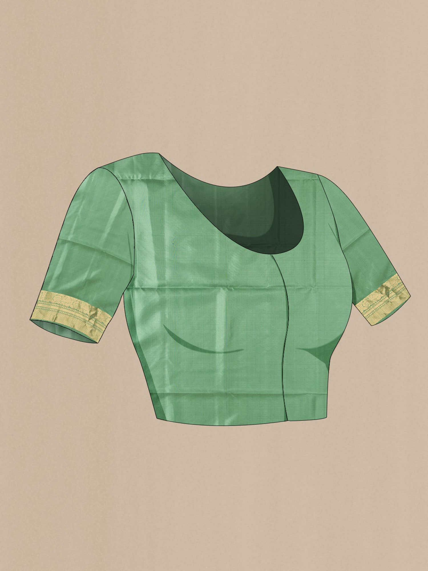 Green Soft Silk Saree