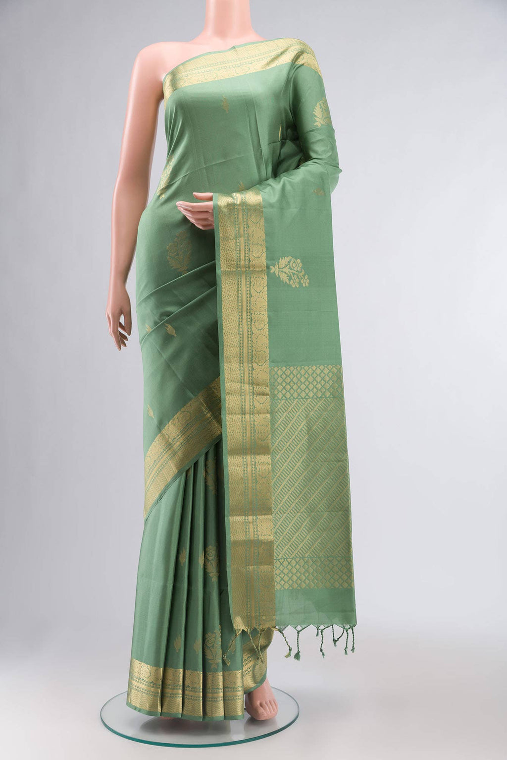 Green Soft Silk Saree