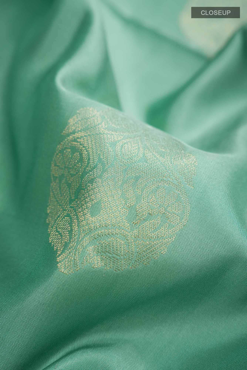 Sea Green Soft Silk Saree