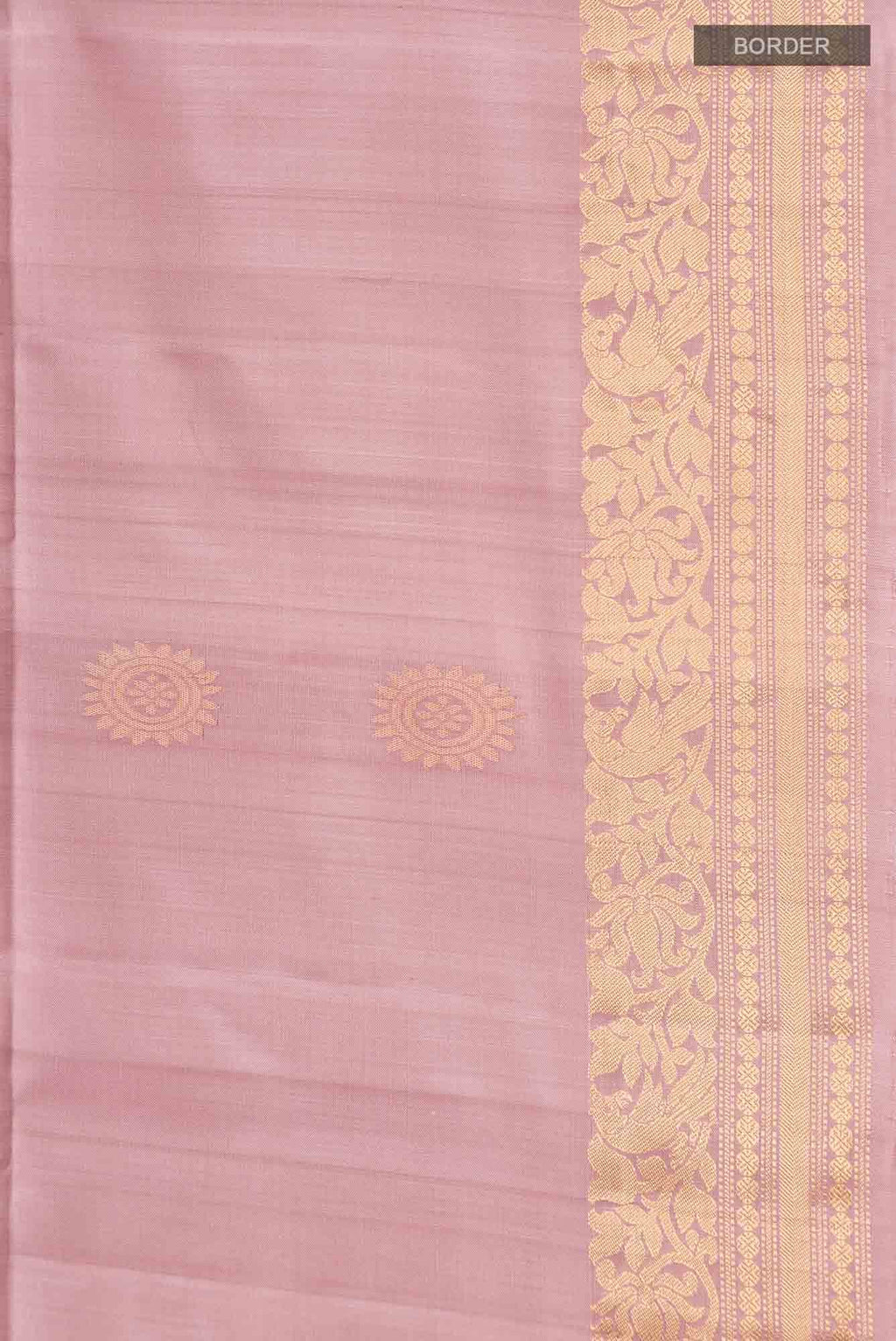 Rose Gold Soft Silk Saree