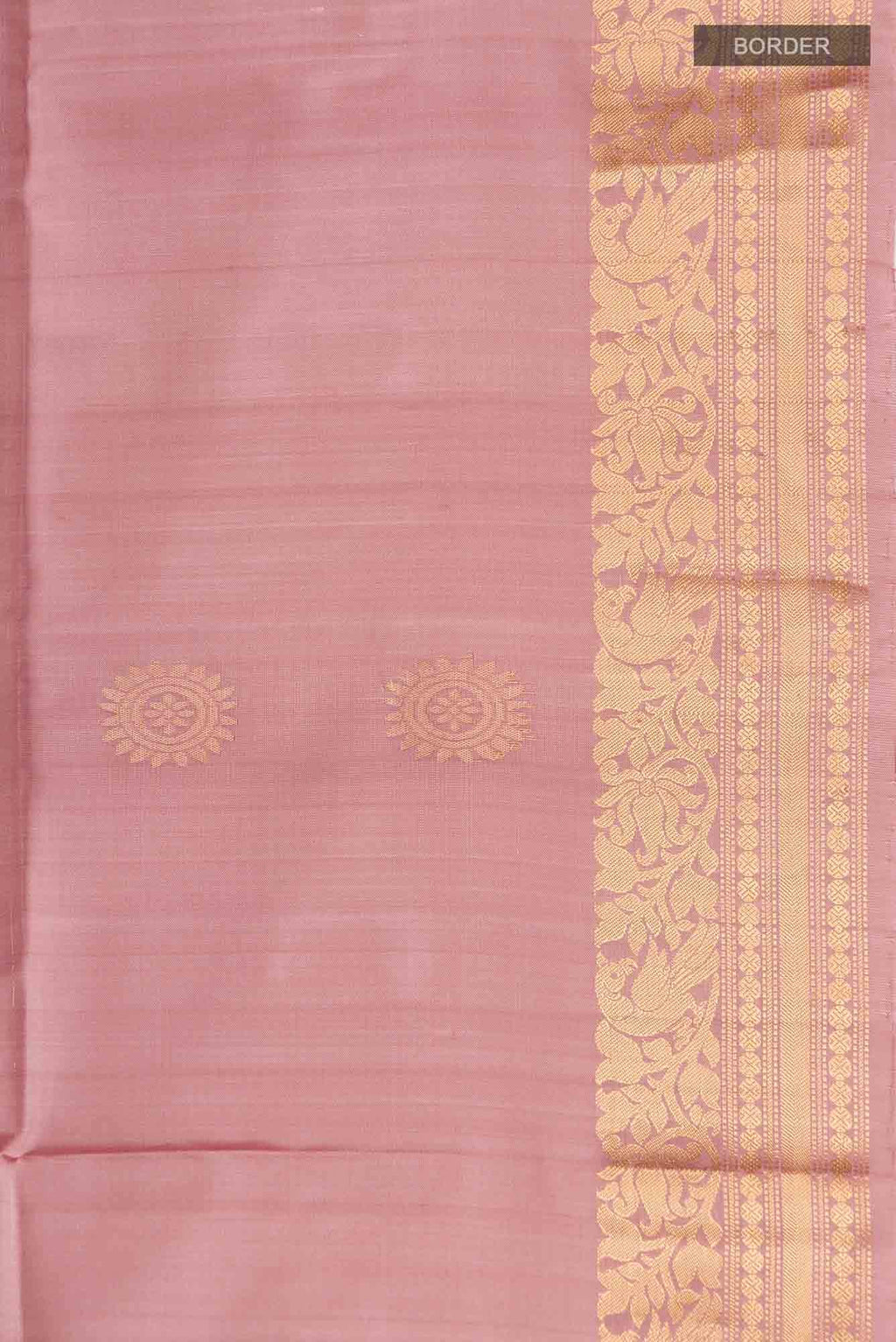 Rose Gold Soft Silk Saree