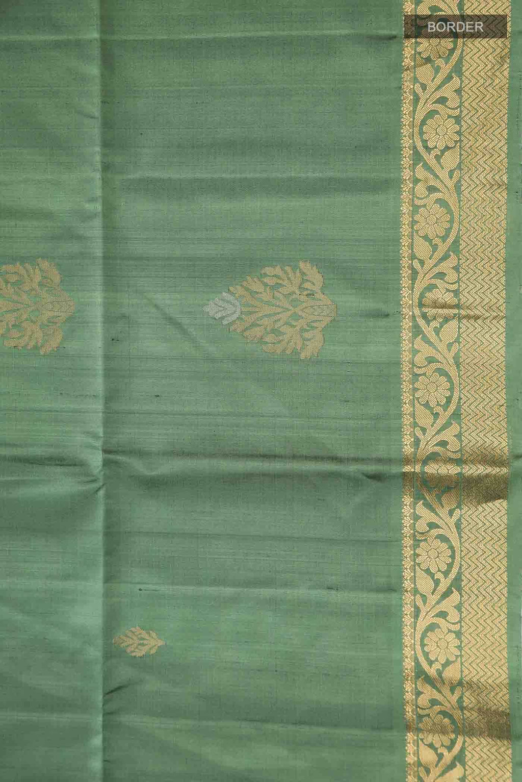 Sage Green Soft Silk Saree