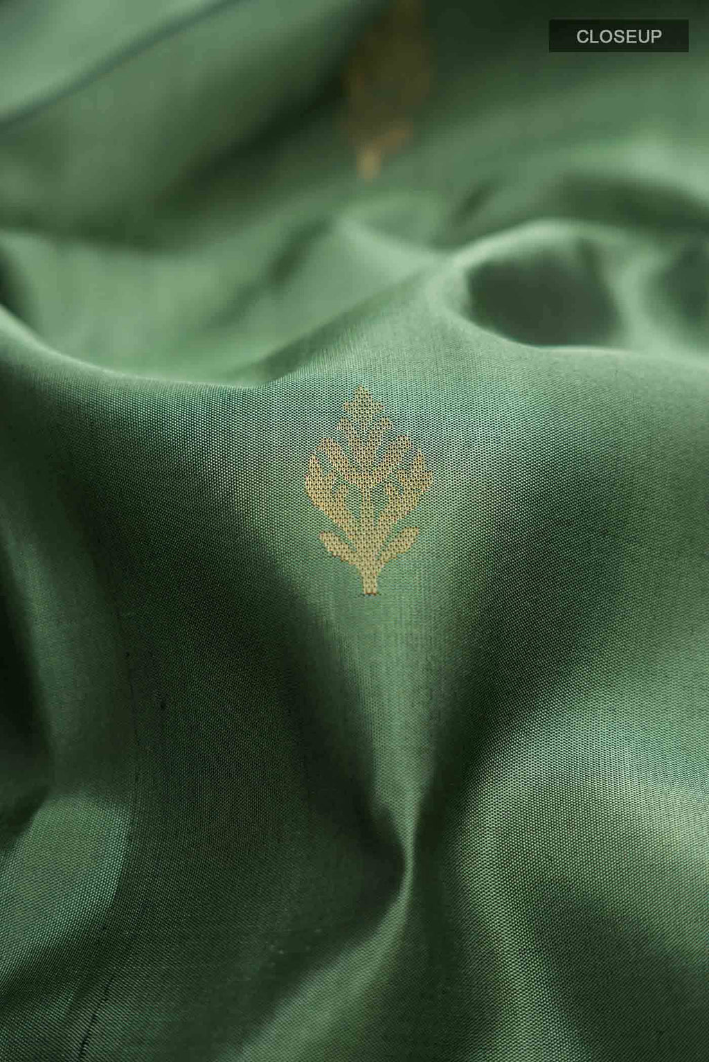 Sage Green Soft Silk Saree