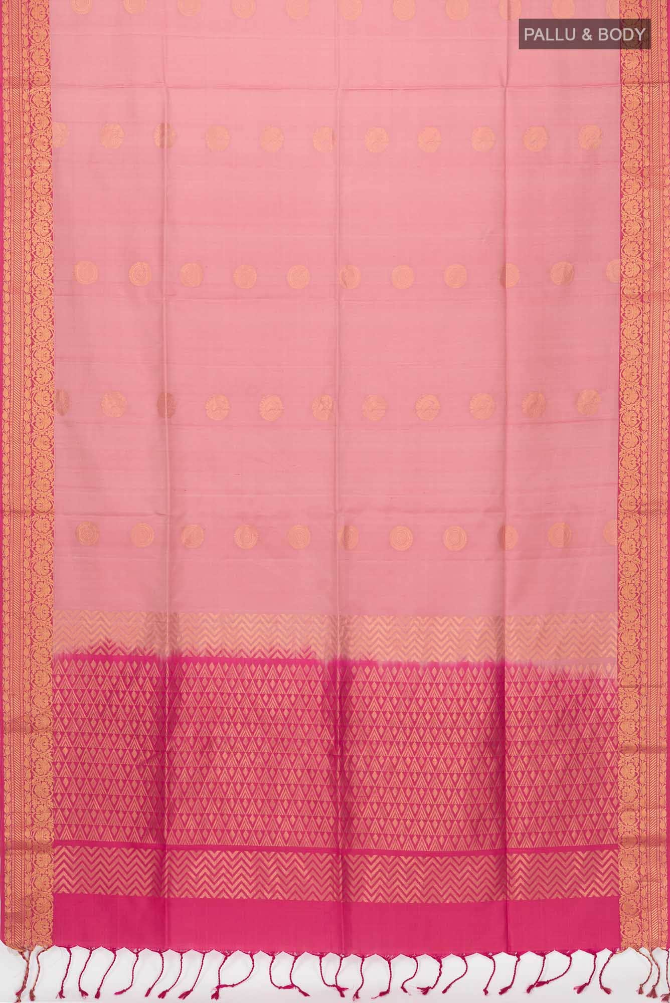 Coral Soft Silk Saree