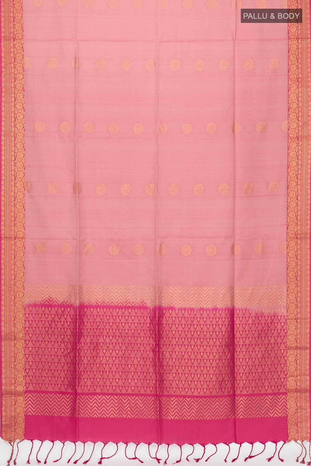 Coral Soft Silk Saree