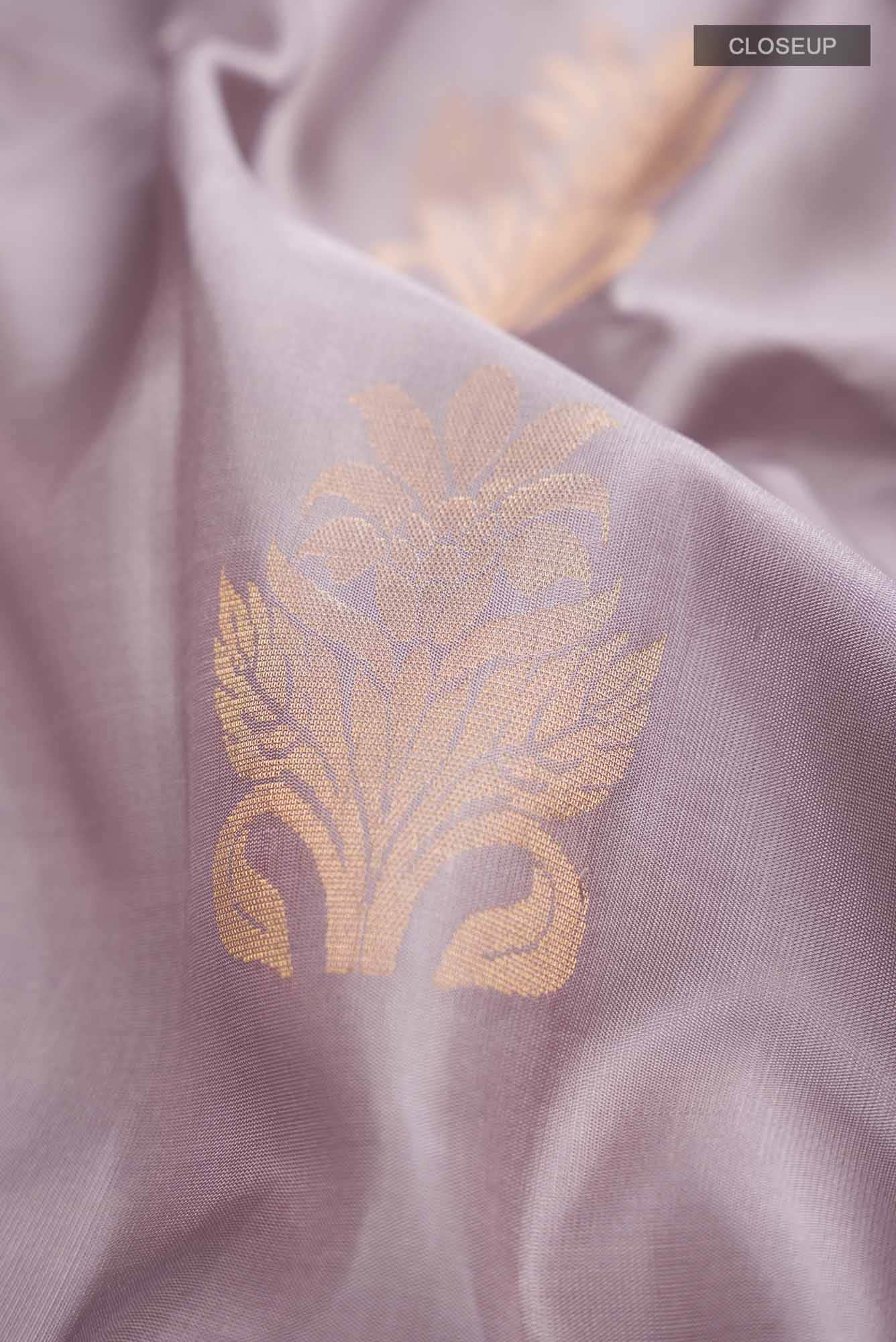 Lavender Soft Silk Saree