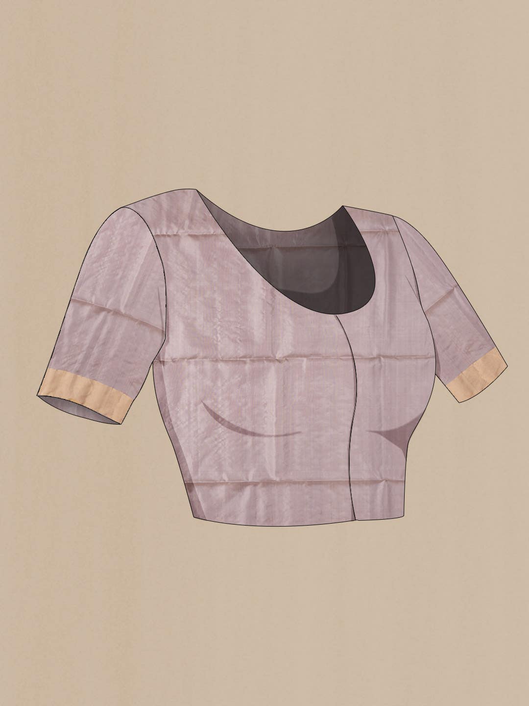 Grey Soft Silk Saree