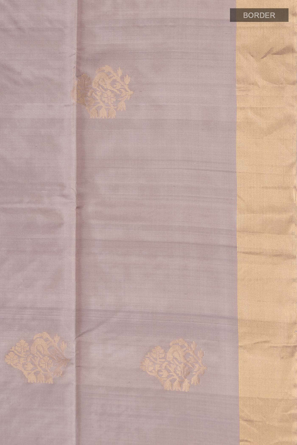 Grey Soft Silk Saree