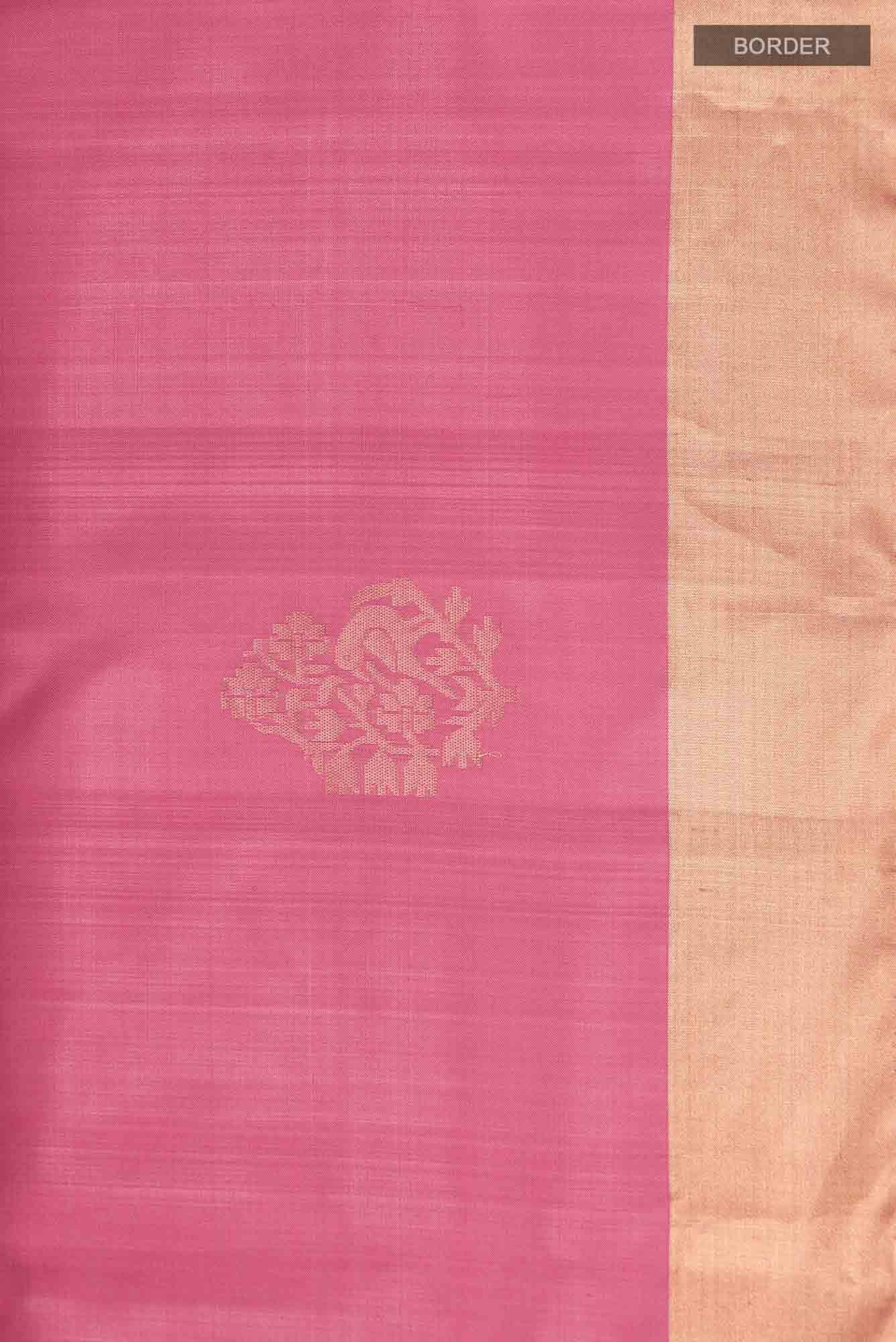 Pink Soft Silk Saree