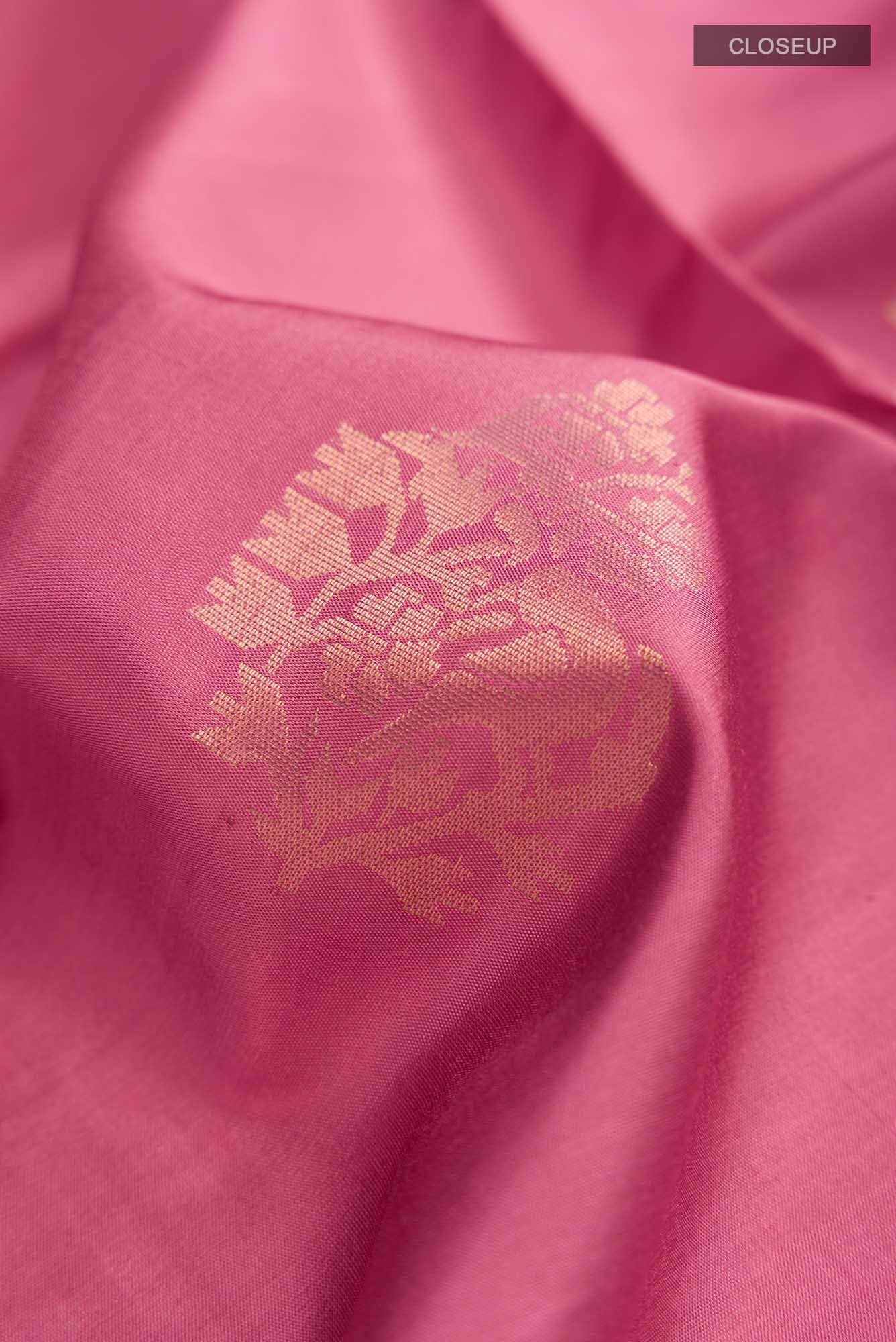 Pink Soft Silk Saree