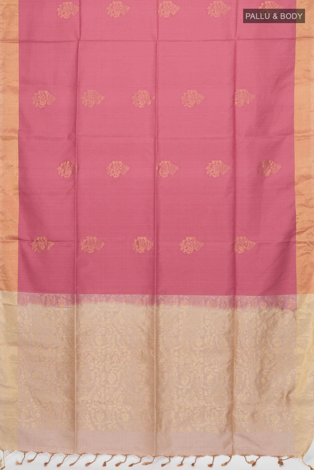 Pink Soft Silk Saree