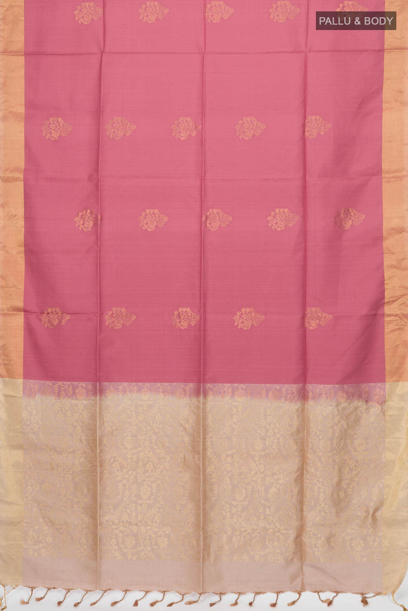 Pink Soft Silk Saree