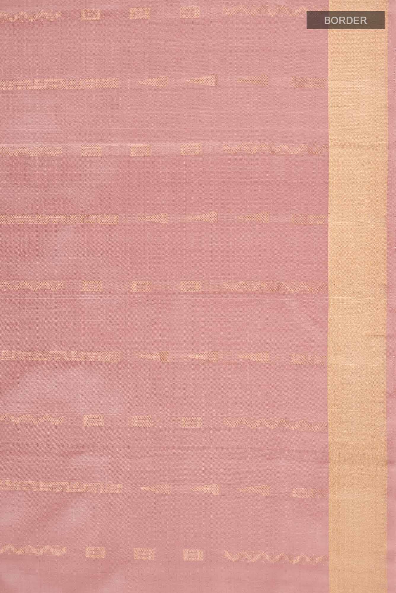 Peach Soft Silk Saree