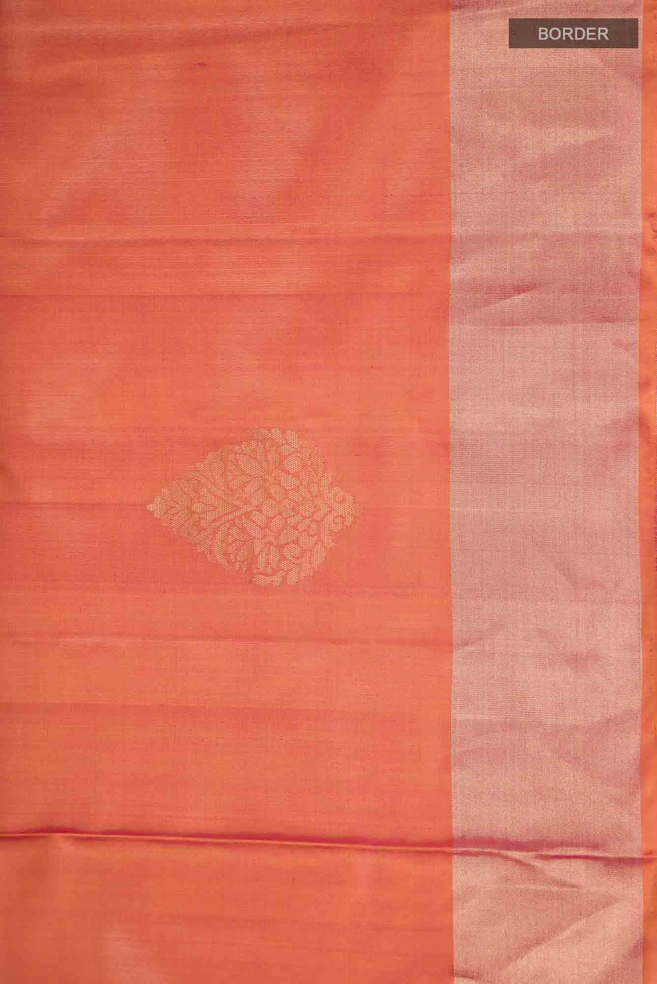 Pink with Yellow Dual Tone Soft Silk Saree