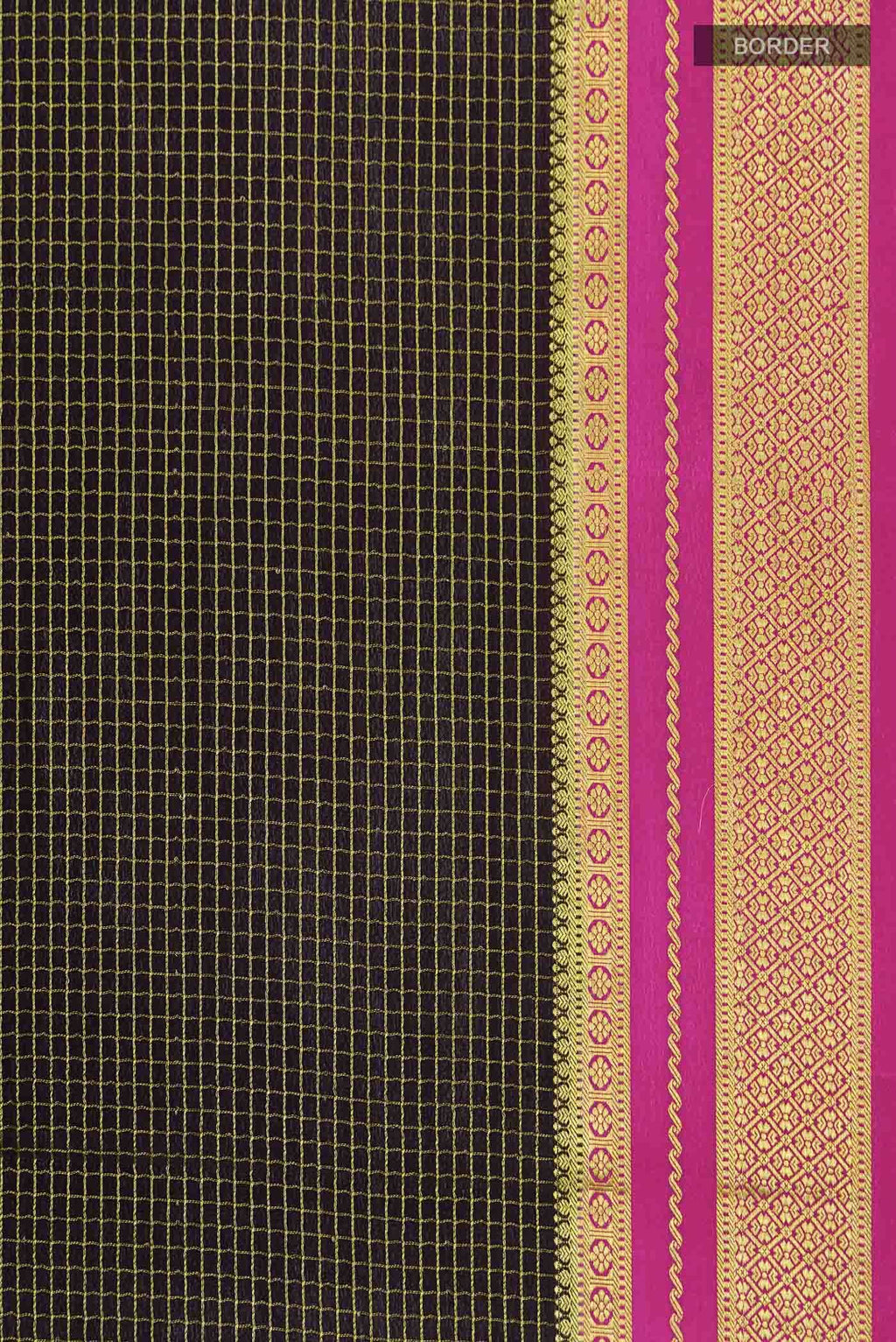 Multi Mysore Crepe Saree