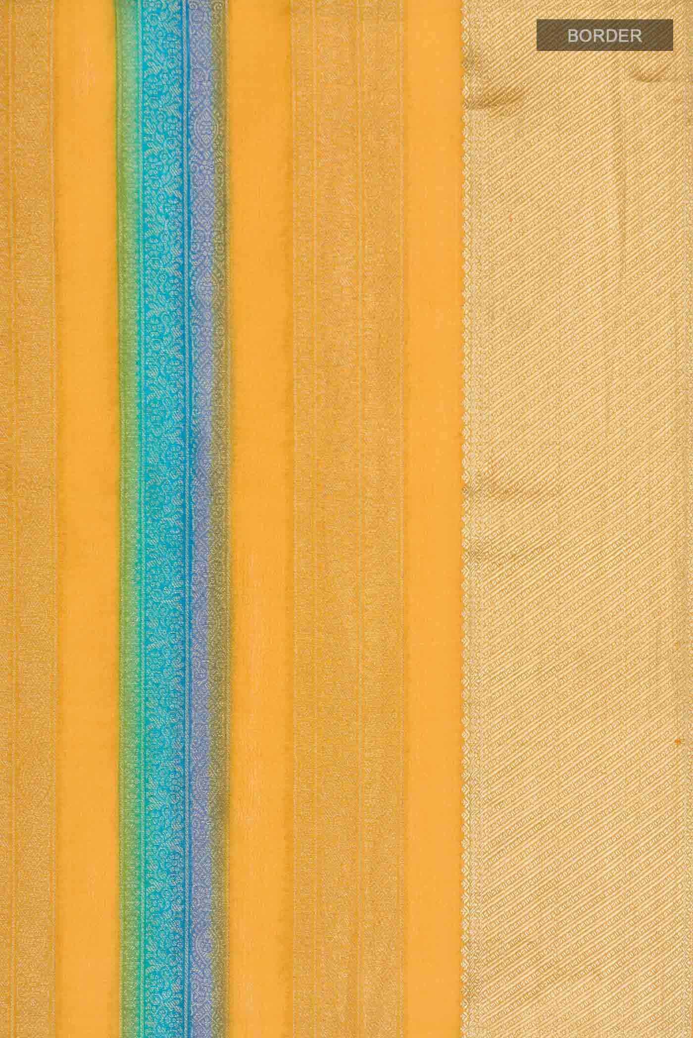 Multi Mysore Crepe Saree