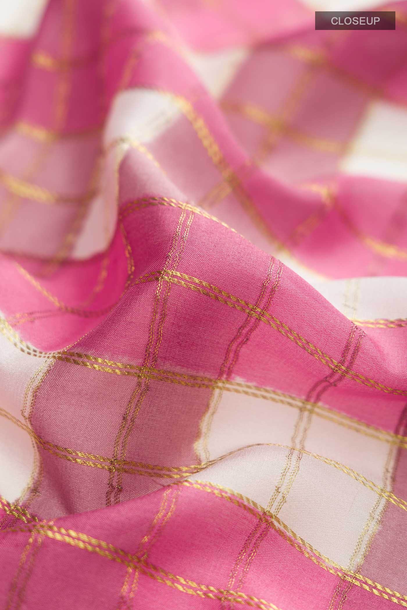 Multi Mysore Crepe Saree
